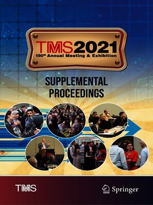 cover image of TMS 2021 150th Annual Meeting & Exhibition Supplemental Proceedings